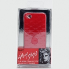 Lady Gaga Hard Case Romance Rood voor iPhone 4/ 4S