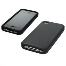 iCandy Silicon Case Zwart voor Apple iPhone 4