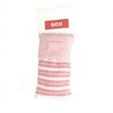 Bax Sox Beschermtasje Roze Strepen
