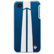 Trexta Hard Case Autobahn Wit / Blauw voor Apple iPhone 4/ 4S