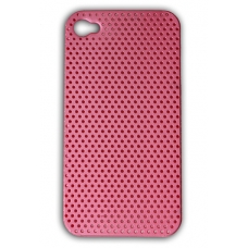 Hard Case Air Holes Roze voor Apple iPhone 4