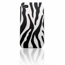 DS.Styles Hard Case Zebra Wit voor iPhone 4/ 4S