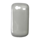 TPU Silicon Case (Transparant Grijs) voor Samsung i9023 Nexus S