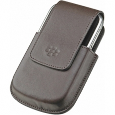 BlackBerry Leder Beschermtasje Swivel Holster Bruin (HDW-19592-002)