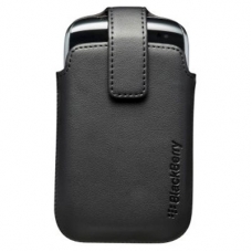 BlackBerry Leder Beschermtasje Swivel Holster Zwart (ACC-42448-201)