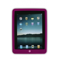 Silicon Case Magenta / Roze voor Apple iPad