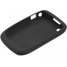 Silicon Case voor BlackBerry 8520 Curve/ 9300 Curve 3G Zwart