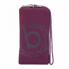 Bugatti Pouch SoftCase Soft Touch Neopreen Maat M Framboos