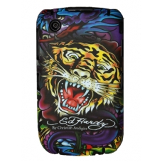 Ed Hardy Gemini Faceplate Tiger voor BlackBerry 8520 Curve