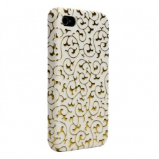 DS.Styles Hard Case Rilievo Series Wit voor Apple iPhone 4/ 4S