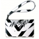 Lady Gaga Beschermtasje Distortion Clutch Zwart/ Wit