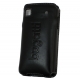 Bugatti Leder TouchCover Sleeve Zwart voor Samsung i9000 Galaxy S