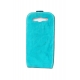 Savelli Leder Beschermtas Ruga Livenza Turkoois/Wit voor Samsung i9300 Galaxy S3