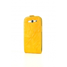 Savelli Leder Beschermtas Ruga Livenza Geel / Turkoois Samsung i9300 Galaxy S3