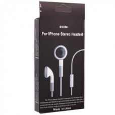 Headset Stereo Zwart voor Apple (net als MA814)