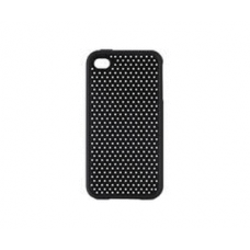 Gear4 Hard Case IceBox Edge Perforated Zwart voor Apple iPhone 4/ 4S