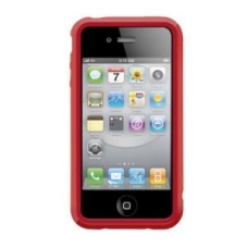 SwitchEasy Case Trim Rood voor iPhone 4