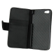 Leder Beschermtasje Elegant Book Zwart voor Apple iPhone 5