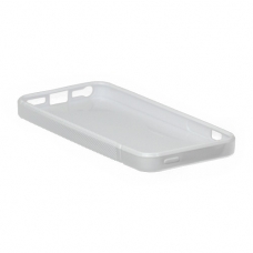 TPU Silicon Case S-Line Wit voor Apple iPhone 5