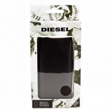 Diesel Leder Beschermtasje New Welton Zwart voor Apple iPhone 4/ 4S