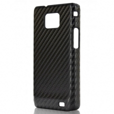 DS.Styles Hard Case Twill Zwart voor Samsung i9100 Galaxy S II