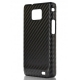 DS.Styles Hard Case Twill Zwart voor Samsung i9100 Galaxy S II