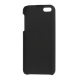 Hard Case Brushed Metal Design Zwart voor Apple iPhone 5