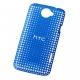 HTC Hard Case HC C704 Ultra Thin Perforated Blauw voor HTC One X
