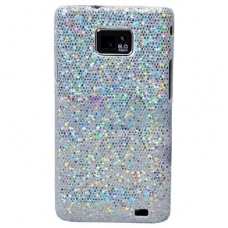 DS.Styles Hard Case Zirconia Series Zilver voor Samsung i9100 Galaxy S II