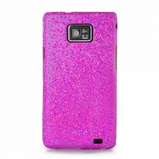 DS.Styles Hard Case Zirconia Hot Pink voor Samsung i9100 Galaxy S II