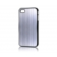 Gear4 Hard Case Guardian Metaal / Zwart voor iPhone 4