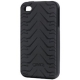 Gear4 Silicone Case JumpSuit Tread Zwart voor iPhone 4/ 4S