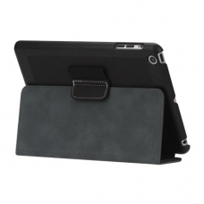 Hard Case Canvas met Cover Zwart voor Apple iPad mini