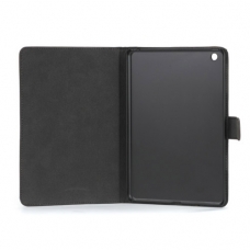 PU Lederen Smart Cover Antiek Look met Stand Licht Bruin voor iPad mini 