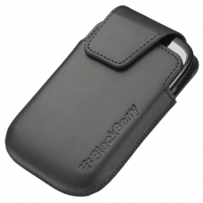 BlackBerry Leder Beschermtasje Swivel Holster Zwart (HDW-46595-001)